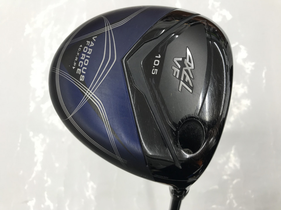 【中古】ツルヤ AXEL VF ドライバー 10.5° Sフレックス 46.0インチ AXEL VF Speeder Cランク 右利き用 TSURUYA ゴルフクラブ ゴルフドゥ ゴルフ用品 GOLF DO 中古ゴルフクラブ