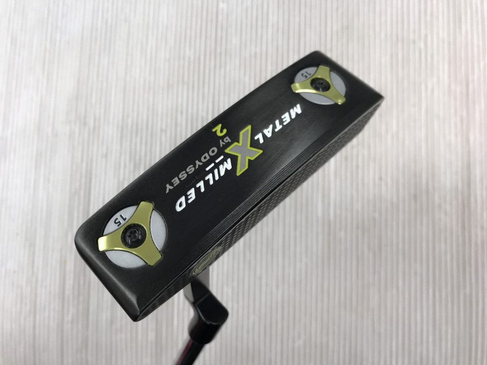 【楽天市場】【中古】オデッセイ METALX MILLED 2 パター 33.0インチ ヘッドカバーあり オリジナルスチール Cランク
