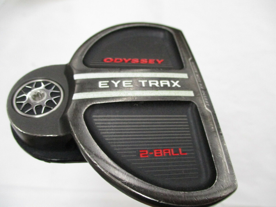 【楽天市場】【中古】オデッセイ EYE TRAX 2-BALL パター 34.0インチ ヘッドカバーあり オリジナルスチール Cランク 右利き ...