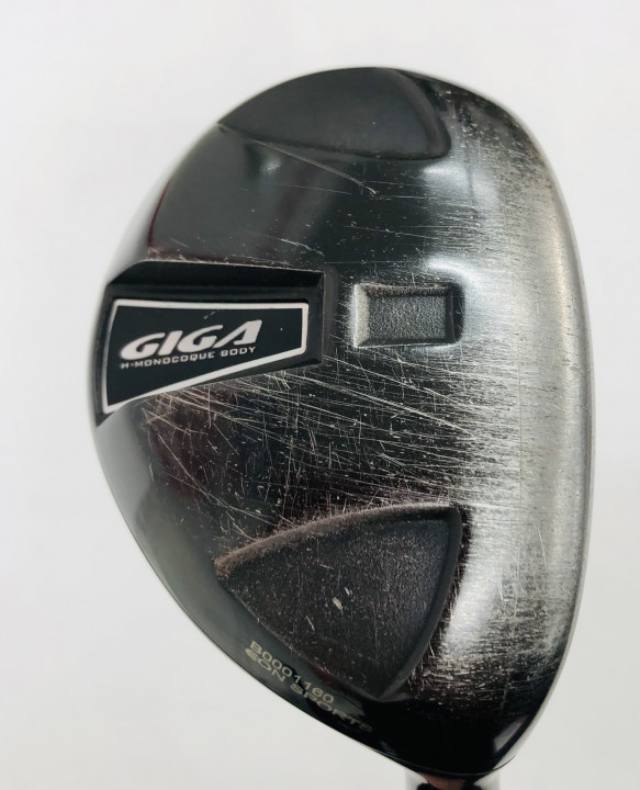 【中古】イオン ギガ HS-787 ユーティリティ 21° Sフレックス 40.5インチ ヘッドカバーあり ATTAS 65 HY350 リシャフト品 Dランク 右利き用 EON ゴルフクラブ ゴルフドゥ ゴルフ用品 GOLF DO 中古ゴルフ