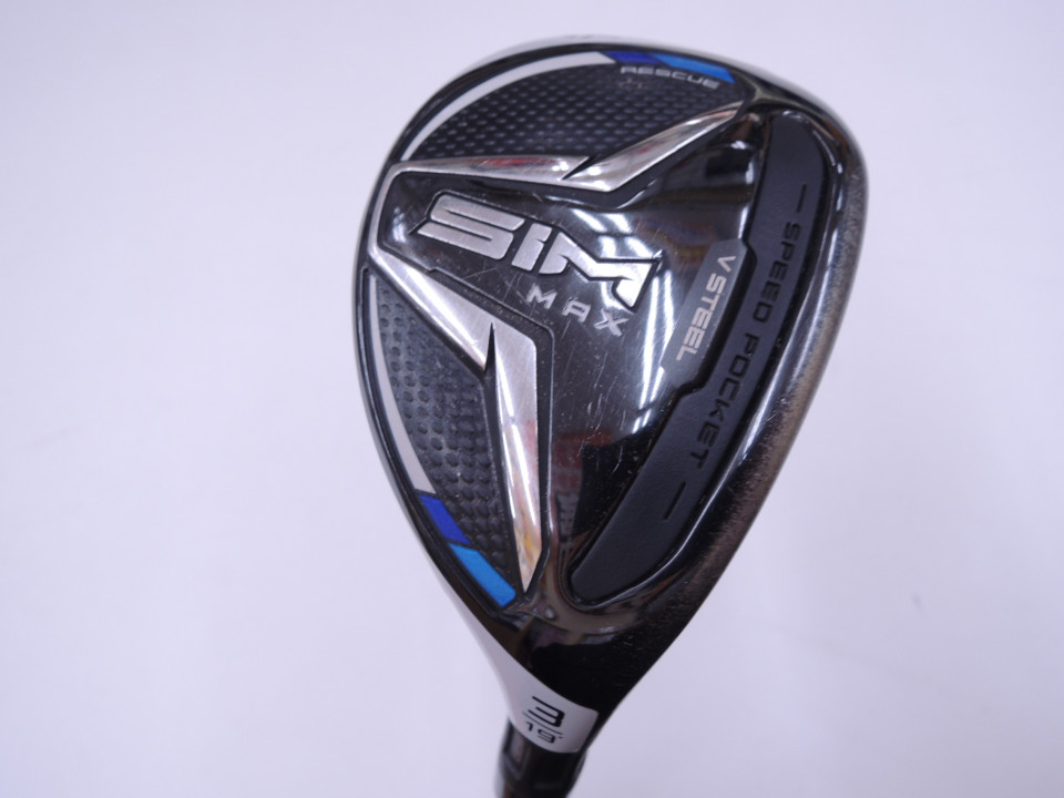 【中古】テーラーメイド SIM MAX ユーティリティ 19° Sフレックス 40.0インチ KBS MAX85 JP Cランク 右利き用 Taylormade ゴルフクラブ シムマックス ゴルフドゥ ゴルフ用品 GOLF DO 中古ゴルフクラブ 13,152円