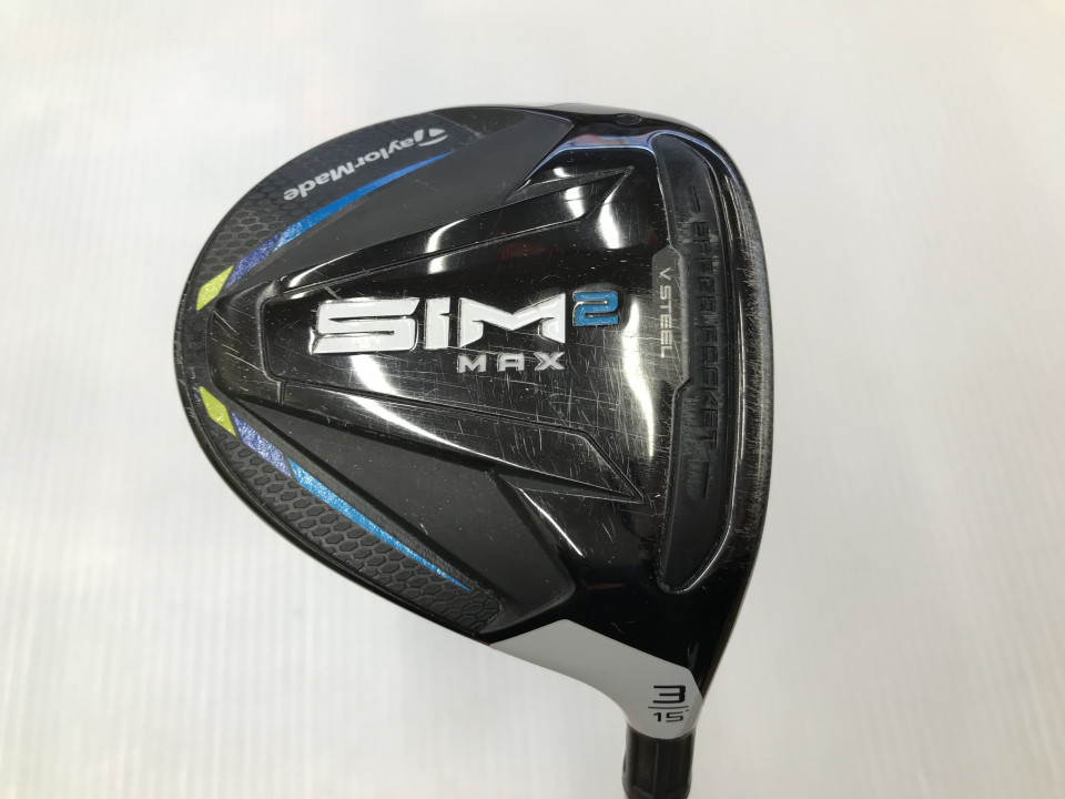 【中古】テーラーメイド SIM2 MAX フェアウェイウッド 3W 15&deg; Sフレックス 43.25インチ Speeder 661 EVOLUTION 2 リシャフト品 Cランク 右利き用 Taylormade ゴルフクラブ シム2マックス ゴルフドゥ ゴルフ｜ゴルフ ドゥ 中古クラブ店