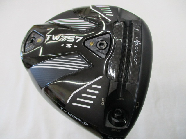 【中古】ホンマゴルフ TOUR WORLD TW757 S ドライバー 9° Sフレックス 45.25インチ ヘッドカバーあり VIZARD MP-6 Cランク 右利き用 ゴルフクラブ ツアーワールド ゴルフドゥ ゴルフ用品 GOLF DO 中古ゴ