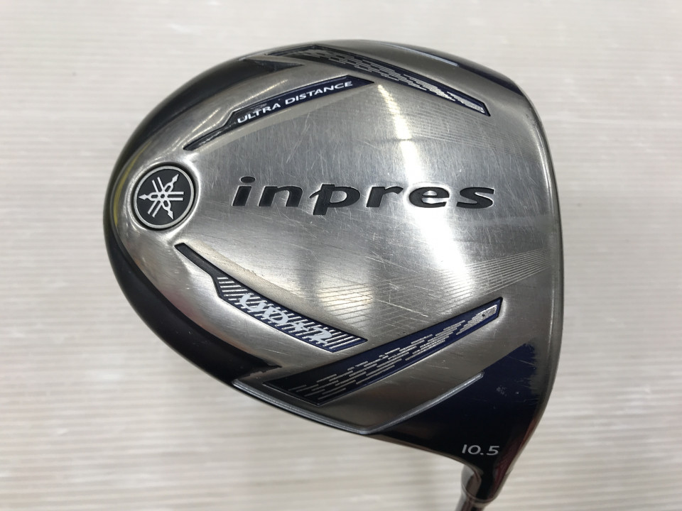 【中古】ヤマハ inpres UD+2 2019 ドライバー 10.5° SRフレックス 46.0インチ 修理品 リシャフト品 Dランク 右利き用 YAMAHA ゴルフクラブ ゴルフドゥ ゴルフ用品 GOLF DO 中古ゴルフクラブ