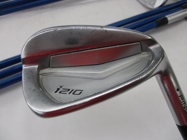 【中古】ピン i210 アイアンセット Sフレックス 38.5インチ AD-55 リシャフト品 Cランク 右利き用 PING ゴルフクラブ ゴルフドゥ ゴルフ用品 GOLF DO 中古ゴルフクラブ|ゴルフ ドゥ 中古クラブ店