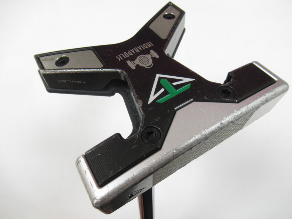 【中古】オデッセイ TOULON DESIGN INDIANAPOLIS 2017 パター 33.0インチ ヘッドカバーあり オリジナルスチール(SS2.0 MID SLIMグリップ) Dランク 右利き用 ODYSSEY ゴルフクラブ ゴルフドゥ ゴルフ用品 G|ゴルフ ドゥ 中古クラブ店