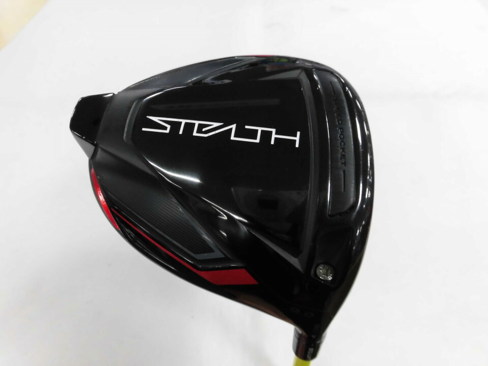 【中古】テーラーメイド STEALTH ドライバー 9° Sフレックス 45.25インチ ヘッドカバーあり ツアーAD　MT-6 リシャフト品 Cランク 右利き用 Taylormade ゴルフクラブ ステルス ゴルフドゥ ゴルフ用品