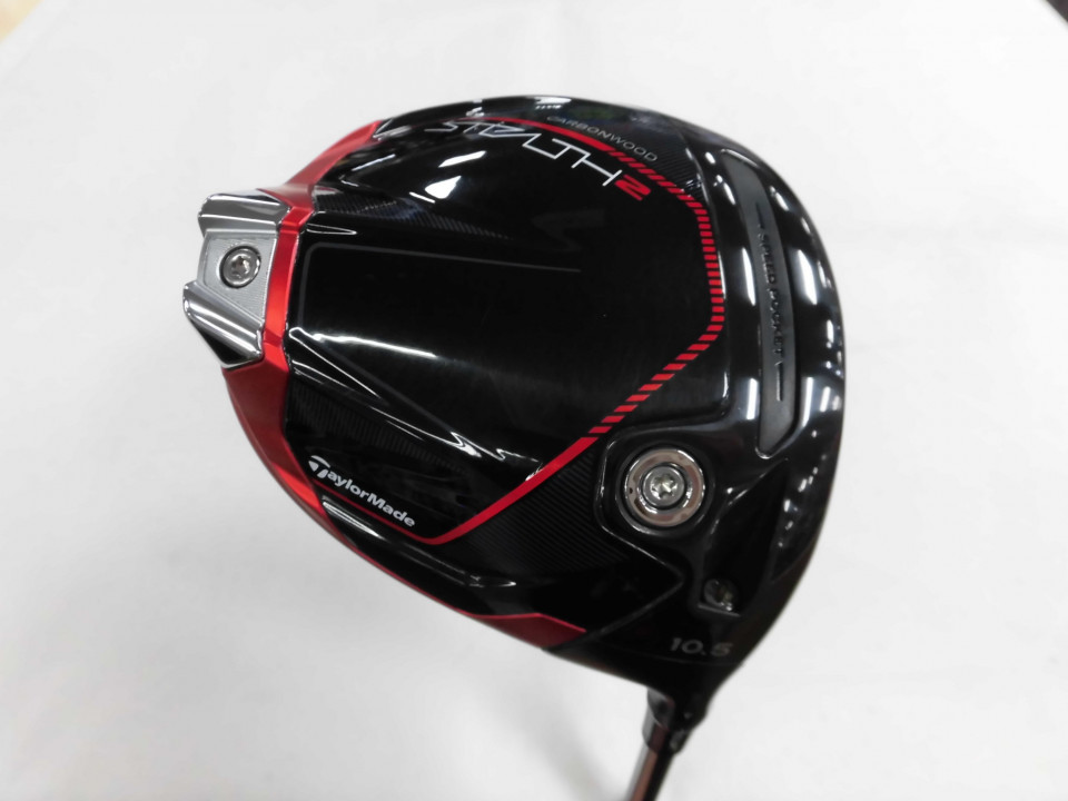【中古】テーラーメイド STEALTH2 ドライバー 10.5&deg; Sフレックス 45.25インチ ヘッドカバーあり ディアマナ　DF60 リシャフト品 Cランク 右利き用 Taylormade ゴルフクラブ ステルス2 ゴルフドゥ ゴル｜ゴルフ ドゥ 中古クラブ店