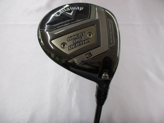 【中古】キャロウェイ GREAT BIG BERTHA 2023 フェアウェイウッド 3W 15° Sフレックス 43.0インチ ヘッドカバーあり SPEEDER NX for Callaway Cランク 右利き用 Callaway ゴルフクラブ ゴルフドゥ ゴルフ用品 GO