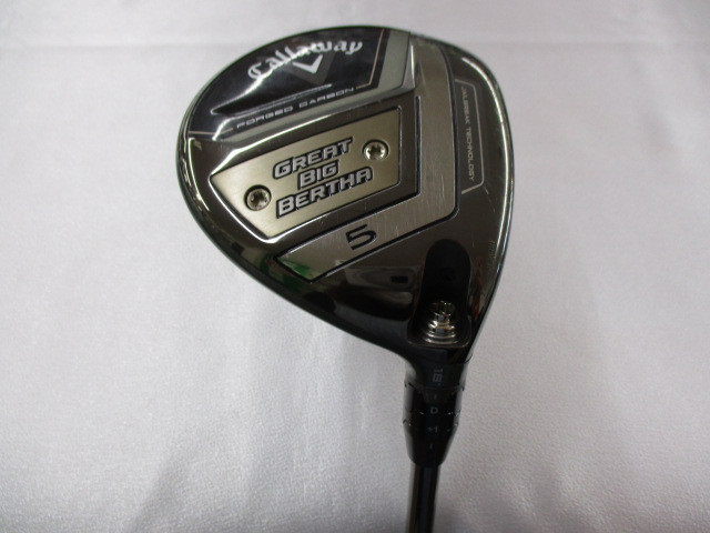 【中古】キャロウェイ GREAT BIG BERTHA 2023 フェアウェイウッド 5W 18° Sフレックス 42.5インチ ヘッドカバーあり SPEEDER NX for Callaway Cランク 右利き用 Callaway ゴルフクラブ ゴルフドゥ ゴルフ用品 GO