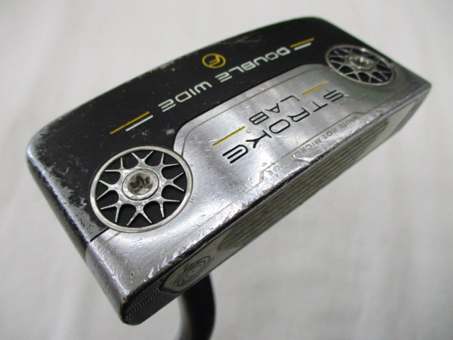 【中古】オデッセイ STROKE LAB BLACK DOUBLE WIDE FLOW パター 34.0インチ STROKE LAB Dランク 右利き用 ODYSSEY ゴルフクラブ ゴルフドゥ ゴルフ用品 GOLF DO 中古ゴルフクラブ|ゴルフ ドゥ 中古クラブ店