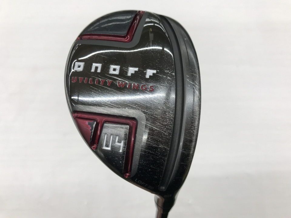 【中古】グローブライド ONOFF UTILITY WINGS AKA 2022 ユーティリティ 20° SRフレックス 40.25インチ ヘッドカバーあり SMOOTH KICK MP-522U Cランク 右利き用 GLOBERIDE ゴルフクラブ オノフ ユーティリティー