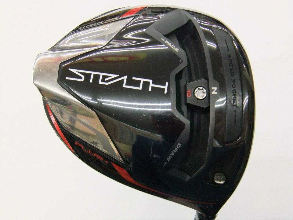 【中古】テーラーメイド STEALTH PLUS+ ドライバー 9° SRフレックス 46.0インチ ヘッドカバーあり diamana ZF50 リシャフト品 Cランク 右利き用 Taylormade ゴルフクラブ ステルスプラス ゴルフドゥ ゴル