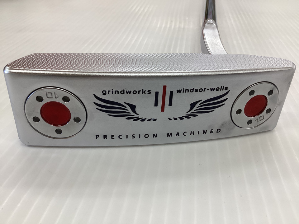 【中古】グラインドワークス Windsor-Wells パター 34.0インチ ヘッドカバーあり ONE STEPKBS TOUR リシャフト品 Bランク 右利き用 grindworks ゴルフクラブ ゴルフドゥ ゴルフ用品 GOLF DO 中古ゴルフクラ