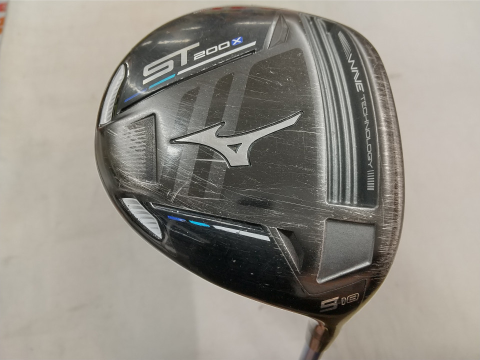【中古】ミズノ ST200X フェアウェイウッド 5W 18&deg; SRフレックス 42.75インチ ヘッドカバーあり Speede661EVOLUTION ? リシャフト品 Cランク 右利き用 MIZUNO ゴルフクラブ ゴルフドゥ ゴルフ用品 GOLF DO｜ゴルフ ドゥ 中古クラブ店