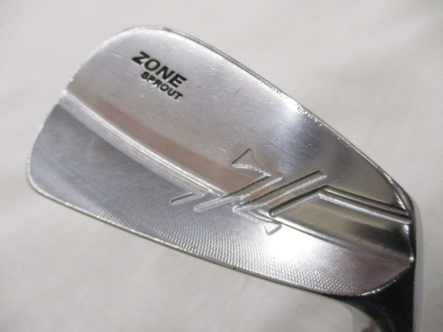 【中古】ZONE ZONE SPROUT MB アイアンセット Sフレックス 38.0インチ KBS TOUR リシャフト品 Dランク 右利き用 ゴルフクラブ ゴルフドゥ ゴルフ用品 GOLF DO 中古ゴルフクラブ
