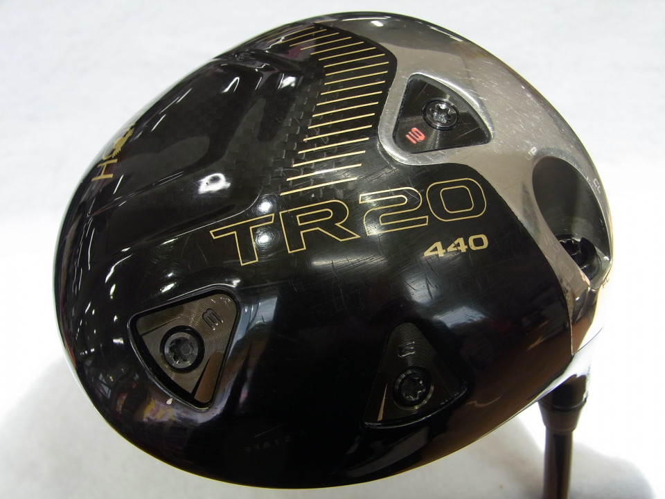 【中古】ホンマゴルフ TOUR WORLD TR20 440 ドライバー 9.5° Sフレックス 45.25インチ ヘッドカバーあり VIZARD TR20-50 Cランク 右利き用 ゴルフクラブ ツアーワールドTR20 440 ゴルフドゥ ゴルフ用品 GOLF