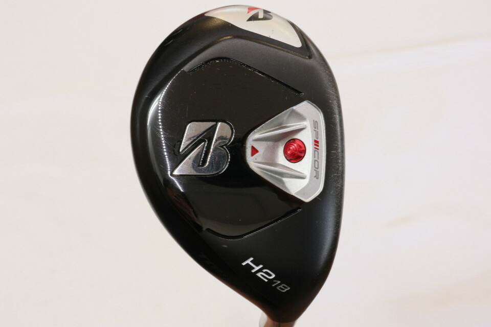 【中古】ブリヂストン TOUR B X-H ユーティリティ 18° Sフレックス 40.25インチ ヘッドカバーあり ツア?AD　BS-6h リシャフト品 Cランク 右利き用 BRIDGESTONE ゴルフクラブ ツアービーエックスエイ