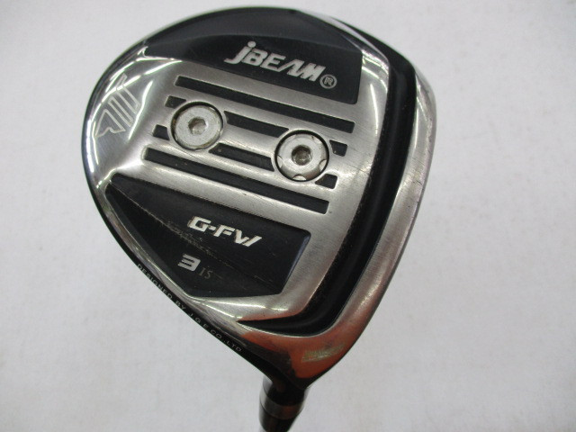 【中古】Jビーム G-FW フェアウェイウッド 3W 15° R2フレックス 43.0インチ ヘッドカバーあり SpeederEVOLUTION ? FW40 リシャフト品 Cランク 右利き用 j BEAM ゴルフクラブ ゴルフドゥ ゴルフ用品 GOLF DO