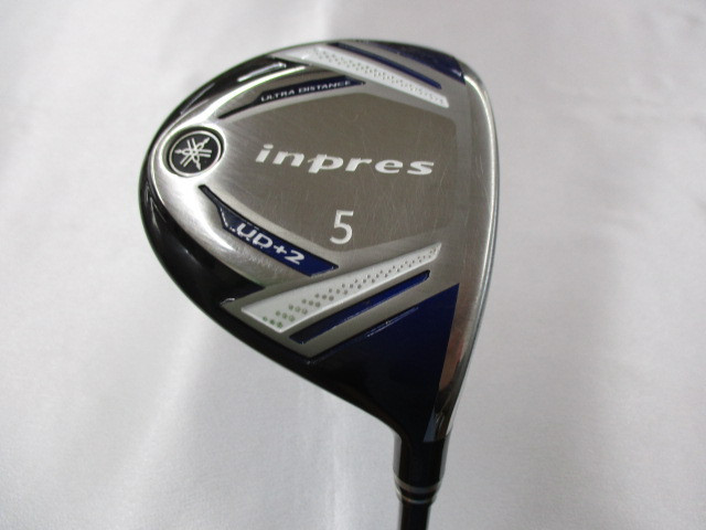 【中古】【レディースモデル】ヤマハ inpres UD+2 2019 レディス フェアウェイウッド 5W 20° Aフレックス 42.25インチ ヘッドカバーあり TX-419F Cランク 右利き用 YAMAHA ゴルフクラブ ゴルフドゥ ゴル