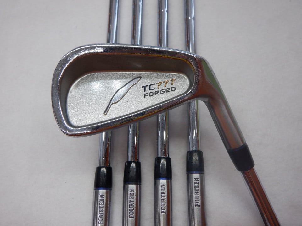 【中古】フォーティーン TC-777 フォージド アイアンセット Sフレックス 38.0インチ NSプロ950GH HT Dランク 右利き用 FOURTEEN ゴルフクラブ ゴルフドゥ ゴルフ用品 GOLF DO 中古ゴルフクラブ