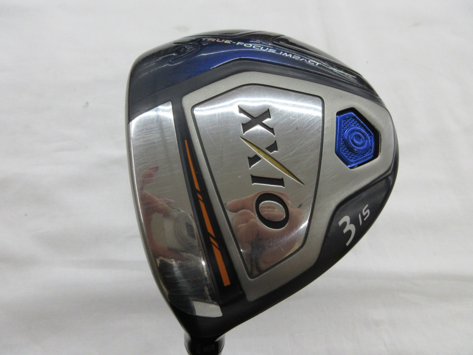 【中古】ダンロップ XXIO 10 ネイビー フェアウェイウッド 3W 15° Sフレックス 43.5インチ ヘッドカバーあり MP1000 ネイビー Cランク 左利き用 DUNLOP ゴルフクラブ ゼクシオ10 ゴルフドゥ ゴルフ用|ゴルフ ドゥ 中古クラブ店