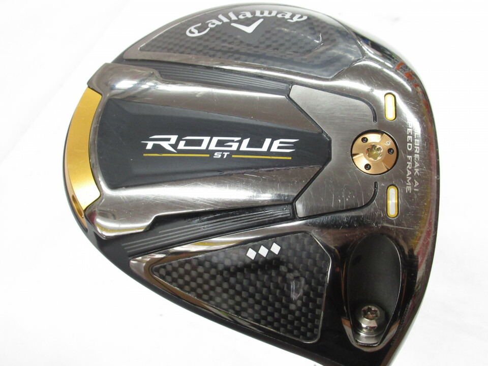 【中古】キャロウェイ ROGUE ST ◆◆◆ ドライバー 9° Sフレックス 45.5インチ The ATTAS V2 6 リシャフト品 Cランク 右利き用 Callaway ゴルフクラブ ローグSTトリプルダイヤモンド ゴルフドゥ ゴルフ|ゴルフ ドゥ 中古クラブ店