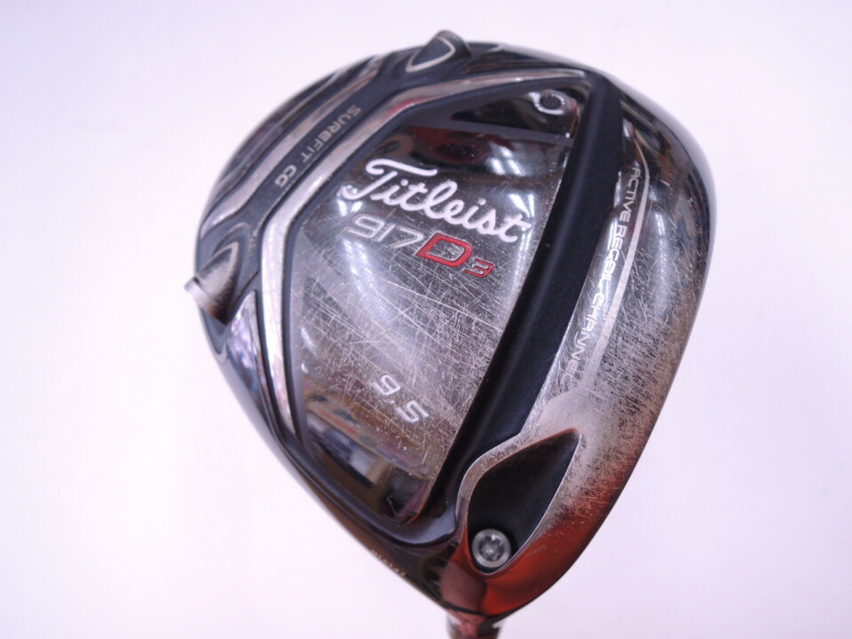 【中古】タイトリスト 917Ｄ3 ドライバー 9.5° Sフレックス 45.0インチ ATTAS PUNCH 6 Cランク 右利き用 Titleist ゴルフクラブ ゴルフドゥ ゴルフ用品 GOLF DO 中古ゴルフクラブ