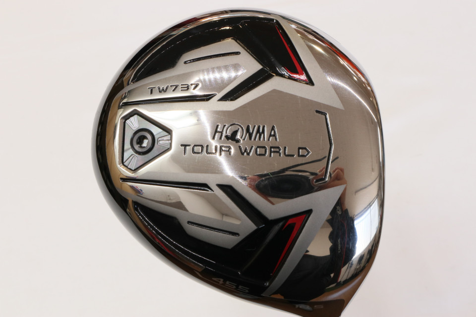 【中古】ホンマゴルフ TOUR WORLD TW737 455 ドライバー 10.5° Sフレックス 45.5インチ ヘッドカバーあり VIZARD EX-A55 Cランク 右利き用 ゴルフクラブ ツアーワールド ゴルフドゥ ゴルフ用品 GOLF DO 中
