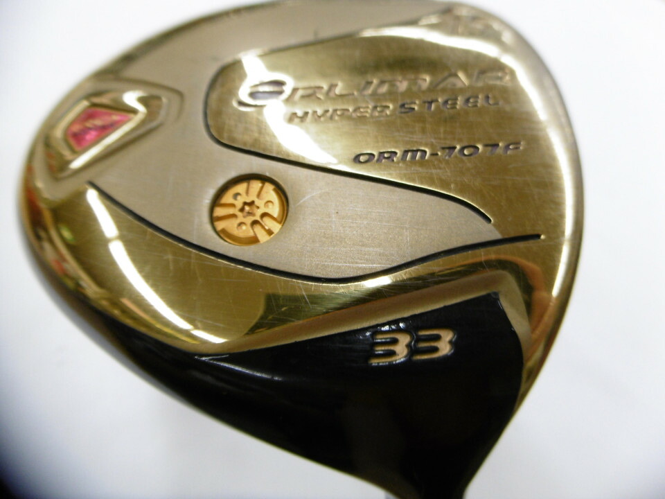 Hyper Steel R 【楽天市場】【完売】【中古】オリマー HYPER STEEL ORM-707F フェアウェイウッド 15W 33° Rフレックス 39.5 ...