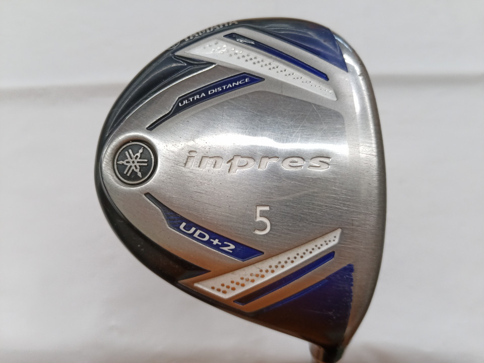 【中古】【レディースモデル】ヤマハ inpres UD+2 2019 レディス フェアウェイウッド 5W 20° Aフレックス 42.25インチ ヘッドカバーあり TX-419F Dランク 右利き用 YAMAHA ゴルフクラブ ゴルフドゥ ゴル