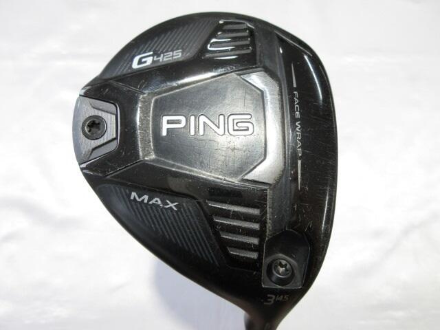 【中古】ピン G425 MAX フェアウェイウッド 3W 14.5&deg; Sフレックス 42.5インチ ヘッドカバーあり ALTA J CB BLACK リシャフト品 Cランク 右利き用 PING ゴルフクラブ G425マックス ゴルフドゥ ゴルフ用品 G｜ゴルフ ドゥ 中古クラブ店