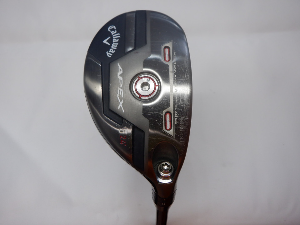 【中古】キャロウェイ APEX 2021 ユーティリティ 24° Rフレックス 39.5インチ ヘッドカバーあり Diamana 55 for Callaway Cランク 右利き用 Callaway ゴルフクラブ エイペックス2021 ゴルフドゥ ゴルフ用品