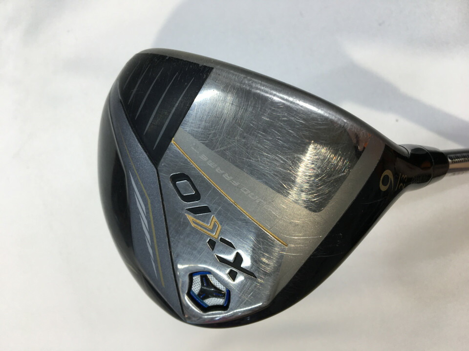 【中古】ダンロップ XXIO 13 ネイビー フェアウェイウッド 9W 23° SRフレックス 41.25インチ ヘッドカバーあり MIYAZAKI　AX-? リシャフト品 Cランク 右利き用 DUNLOP ゴルフクラブ ゼクシオ13 ゴルフ