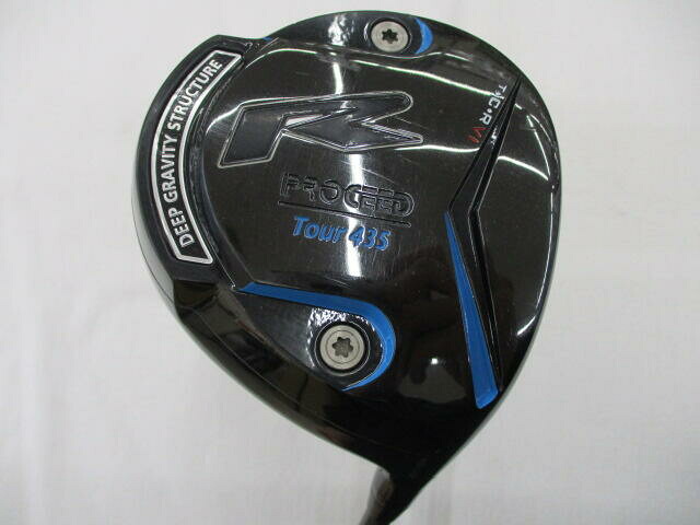 【中古】ジャスティック PROCEED TOUR CONQUEST 435R ６ -TOUR 435- ドライバー 8.5° Sフレックス 45.25インチ ヘッドカバーあり Speeder 569EVOLUTION 4 リシャフト品 Dランク 右利き用 JUSTICK ゴルフクラブ ゴル