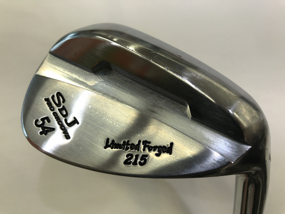 【中古】スリーラック SDJ Limited Forged 215 ウェッジ 54&deg; Sフレックス 35.5インチ KBS　HI-REV2.0　125 リシャフト品 Cランク 右利き用 THREE LUCK ゴルフクラブ ゴルフドゥ ゴルフ用品 GOLF DO 中古ゴルフ｜ゴルフ ドゥ 中古クラブ店