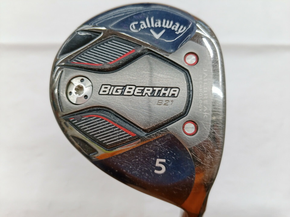 【中古】キャロウェイ BIG BERTHA B21 フェアウェイウッド 5W 19.5&deg; Rフレックス 42.0インチ ヘッドカバーあり Speeder EVOLUTION for Callaway Dランク 右利き用 Callaway ゴルフクラブ ビッグバーサ ゴルフド｜ゴルフ ドゥ 中古クラブ店