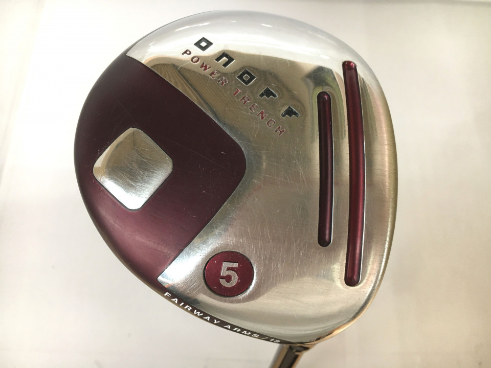【中古】グローブライド ONOFF FAIRWAY ARMS AKA 2016 フェアウェイウッド 5W 18&deg; Rフレックス 42.25インチ SMOOTH KICK MP-516F Dランク 右利き用 GLOBERIDE ゴルフクラブ オノフ フェアウェイアームズ アカ ゴ｜ゴルフ ドゥ 中古クラブ店