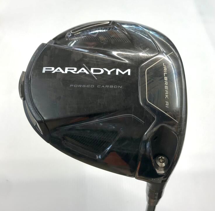【1日限定】7月1日00:00~23:59 対象商品限定ポイント5倍！【中古】キャロウェイ PARADYM NIGHT MODE ドライバー 10.5° SRフレックス 45.5インチ ヘッドカバーあり SPEEDER NXGREEN 40 リシャフト品 Cランク 右画像