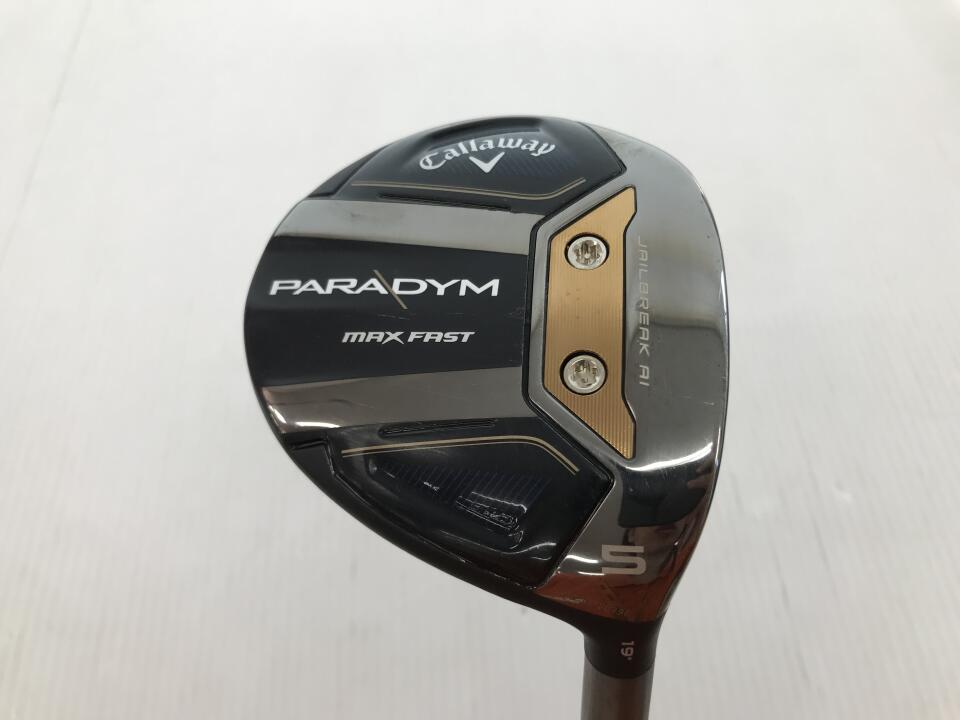 【中古】キャロウェイ PARADYM MAX FAST フェアウェイウッド 5W 19° Rフレックス 42.25インチ SPEEDER NX 40 for Callaway(PARADYM) Cランク 右利き用 Callaway ゴルフクラブ パラダイムマックスファスト ゴルフ|ゴルフ ドゥ 中古クラブ店