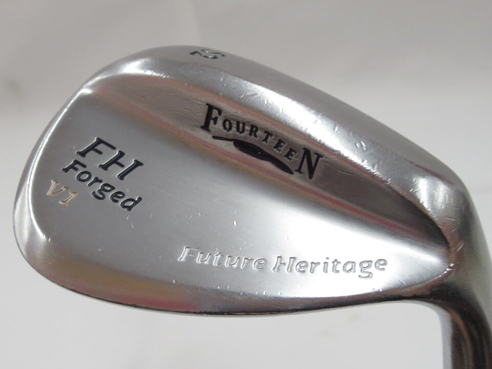 【中古】フォーティーン FH Forged V1 ニッケルクロム ウェッジ 52° WEDGEフレックス 35.25インチ NSプロ950GH HT Cランク 右利き用 FOURTEEN ゴルフクラブ ゴルフドゥ ゴルフ用品 GOLF DO 中古ゴルフクラ