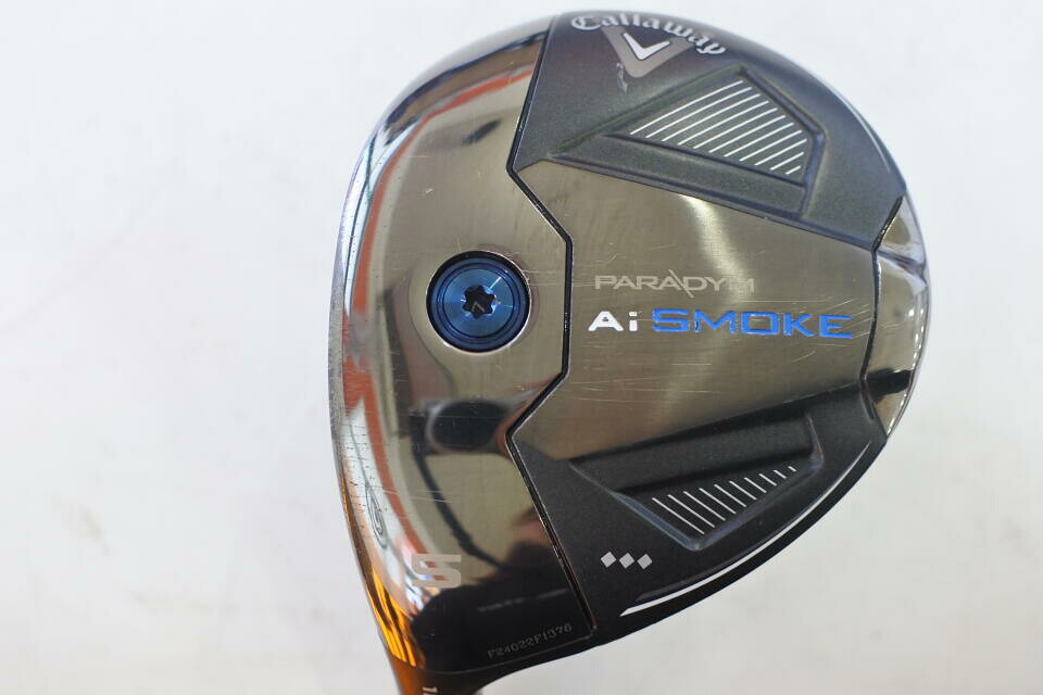 【中古】キャロウェイ PARADYM Ai SMOKE ◆◆◆ フェアウェイウッド 5W 18° Xフレックス 42.5インチ TENSEI 1K PROWHITE 60 リシャフト品 Cランク 左利き用 Callaway ゴルフクラブ パラダイムAiスモーク トリ