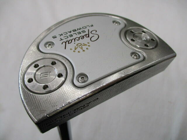 【中古】タイトリスト SC Special SELECT FLOWBACK 5 パター 34.0インチ ヘッドカバーあり オリジナルスチール Dランク 右利き用 Titleist ゴルフクラブ スコッティキャメロン スペシャルセレクト フロ