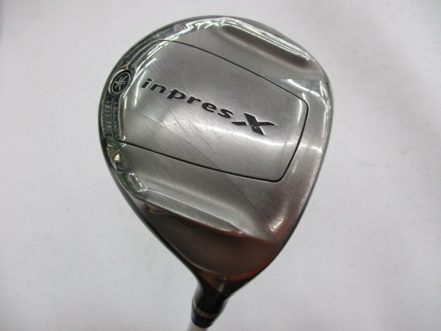 【中古】ヤマハ インプレスX V FW (2011) フェアウェイウッド 3W 14° Sフレックス 43.0インチ ランバックス TYPE S-55 リシャフト品 Cランク 右利き用 YAMAHA ゴルフクラブ ゴルフドゥ ゴルフ用品 GOLF DO
