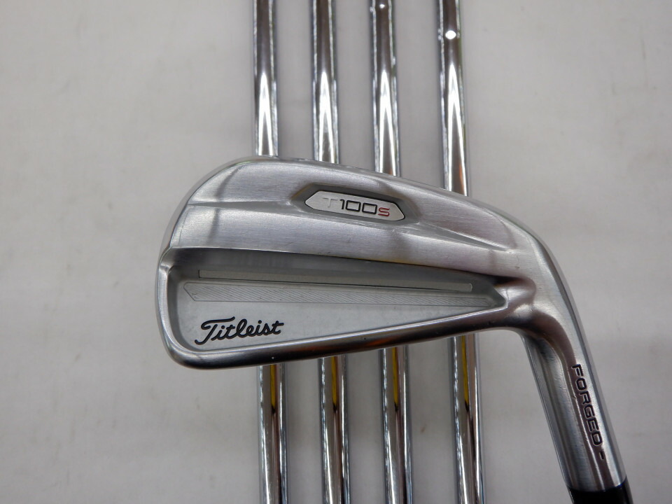 【中古】タイトリスト T100・S 2021 アイアンセット Sフレックス 37.5インチ NSプロ105T Cランク 右利き用 Titleist ゴルフクラブ ゴルフドゥ ゴルフ用品 GOLF DO 中古ゴルフクラブ｜ゴルフ ドゥ 中古クラブ店