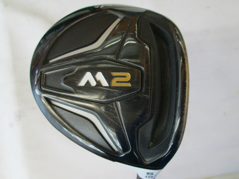 【中古】テーラーメイド M2 US フェアウェイウッド 5W 18° Rフレックス 42.0インチ ヘッドカバーあり REAX 55 リシャフト品 Cランク 右利き用 Taylormade ゴルフクラブ ゴルフドゥ ゴルフ用品 GOLF DO