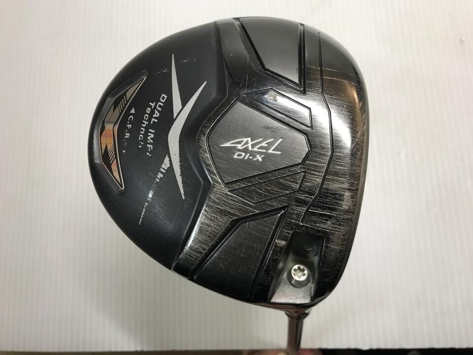 【中古】ツルヤ AXEL DI-X ドライバー 10.5° Rフレックス 45.75インチ ヘッドカバーあり AXEL DI-X Speeder (STANDARD) Dランク 右利き用 TSURUYA ゴルフクラブ ゴルフドゥ ゴルフ用品 GOLF DO 中古ゴルフクラ