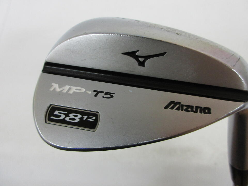 【中古】ミズノ MP-T5 ホワイトサテン ウェッジ 58° Sフレックス 35.25インチ KBSHI-REV　125 リシャフト品 Dランク 右利き用 MIZUNO ゴルフクラブ ゴルフドゥ ゴルフ用品 GOLF DO 中古ゴルフクラブ
