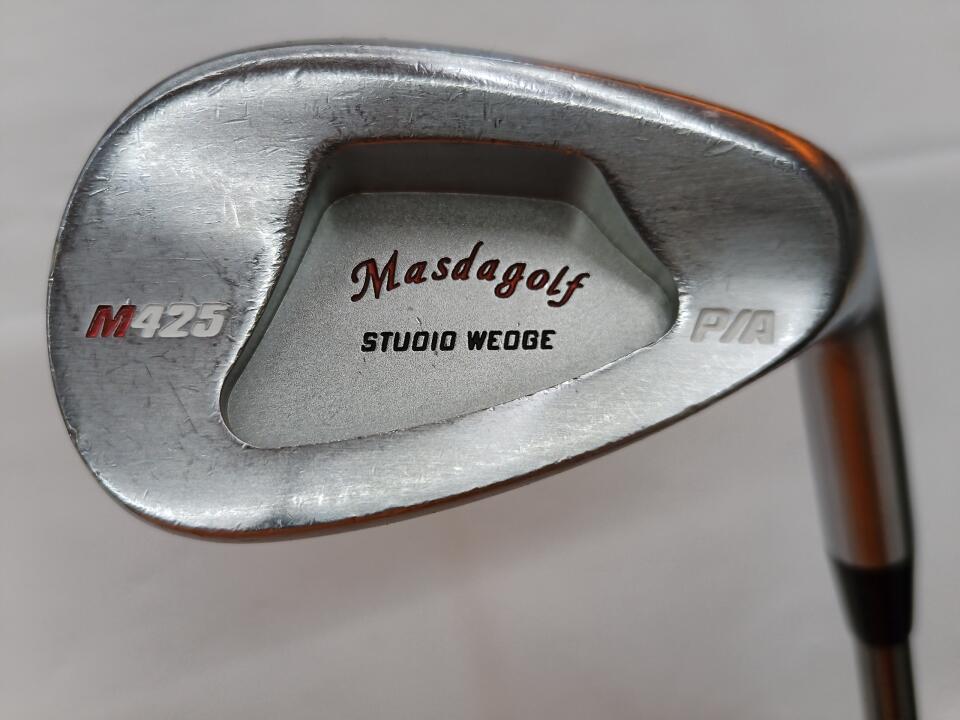 【中古】マスダ STUDIO WEDGE M425 ニッケルクロム ウェッジ 48° Sフレックス 35.25インチ DIAMOND　SpeederIRON 10 リシャフト品 Cランク 右利き用 Masda ゴルフクラブ ゴルフドゥ ゴルフ用品 GOLF DO 中古ゴ