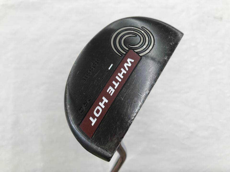 【中古】オデッセイ ホワイト ホット プロ 2.0 ブラック Rossie パター 33.0インチ オリジナルスチール Dランク 右利き用 ODYSSEY ゴルフクラブ ゴルフドゥ ゴルフ用品 GOLF DO 中古ゴルフクラブ